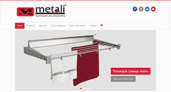 Desktop Screenshot of metaliaksesuar.com.tr